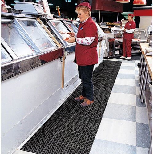 Tek-Tough Jr. Anti-Fatigue Kitchen Mat - 1/2