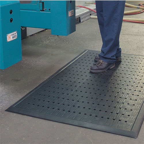 Kushion Safe Modular, Anti-Fatigue + Safety Matting