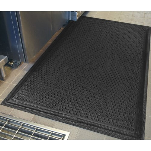 Happy Feet Anti Fatigue Rubber Mats, Linkable Mats