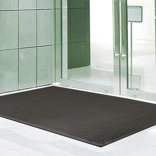 Super Scrape Door Mat  Non Slip Outdoor Rubber Mat