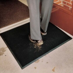 Heavy Duty Industrial Rubber Safety Floor Mat Anti-Fatigue 12mm 5’ x 3’