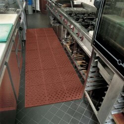 Heavy Duty Industrial Rubber Safety Floor Mat Anti-Fatigue 12mm 5’ x 3’